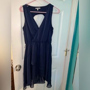 Blue sleeveless dress!